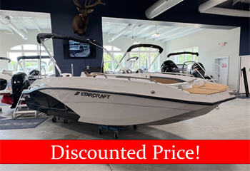 2025 Starcraft SVX 171 Silver/White/Black Boat